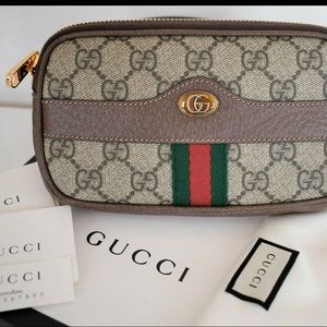 NWOT Gucci Ophidia Mini Belt Bag.